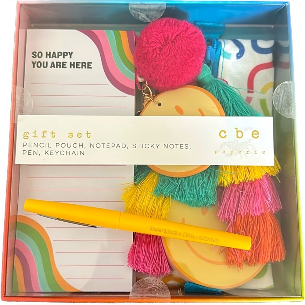 Multicolor Notepad Gift Set